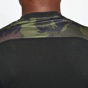 Leone Camo T-Shirt grün neck