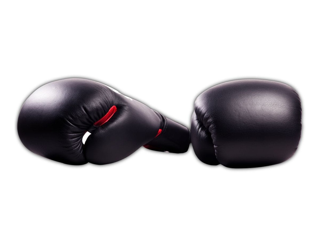 Top King Boxhandschuhe Super Air, Schwarz-Rot