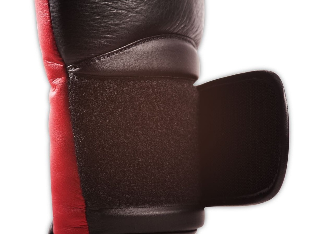 Top King Boxhandschuhe Super Air, Schwarz-Rot
