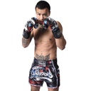 8Weapons Muay Thai Shorts Cut Like A Blade 2.0, Schwarz 3