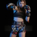 8Weapons Muay Thai Shorts Cut Like A Blade 2.0, Schwarz 5