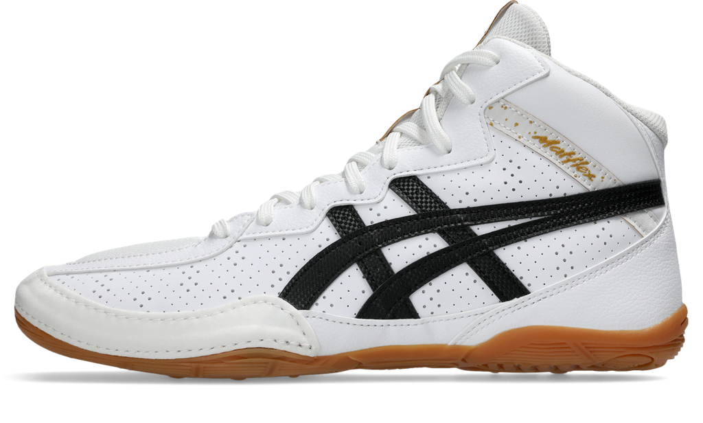 asics Ringerschuhe Matflex 8, Weiß-Schwarz 6