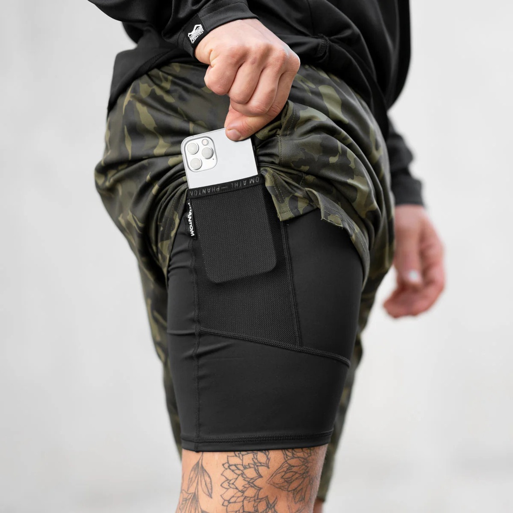 Phantom Compression Shorts Tactic, Schwarz 7