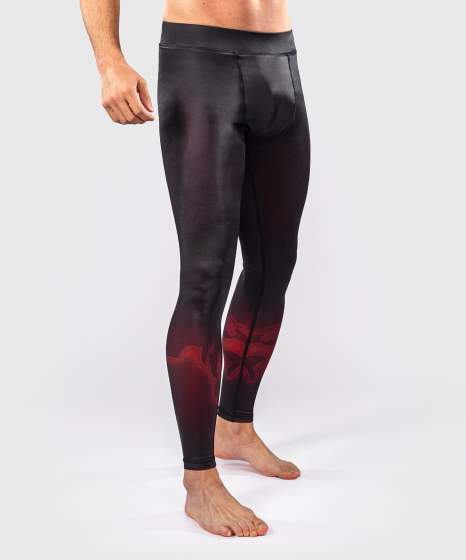 Venum Compression Pants Spectre, Schwarz-Rot 2