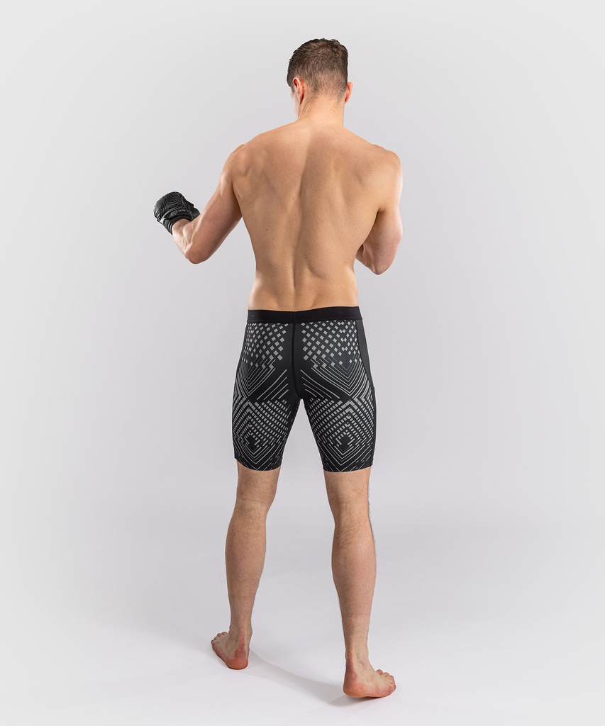 Venum Compression Shorts Midnight Fury, Schwarz-Silber 5