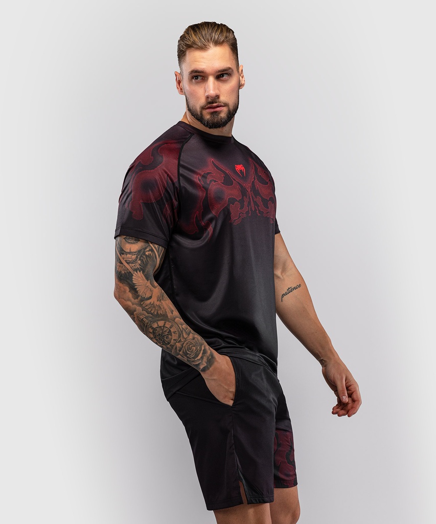 Venum Dry-Tech T-Shirt Spectre, Schwarz-Rot 4