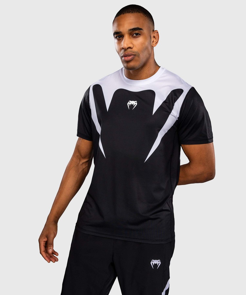 Venum Dry-Tech T-Shirt Attac 90, Schwarz-Weiss 4