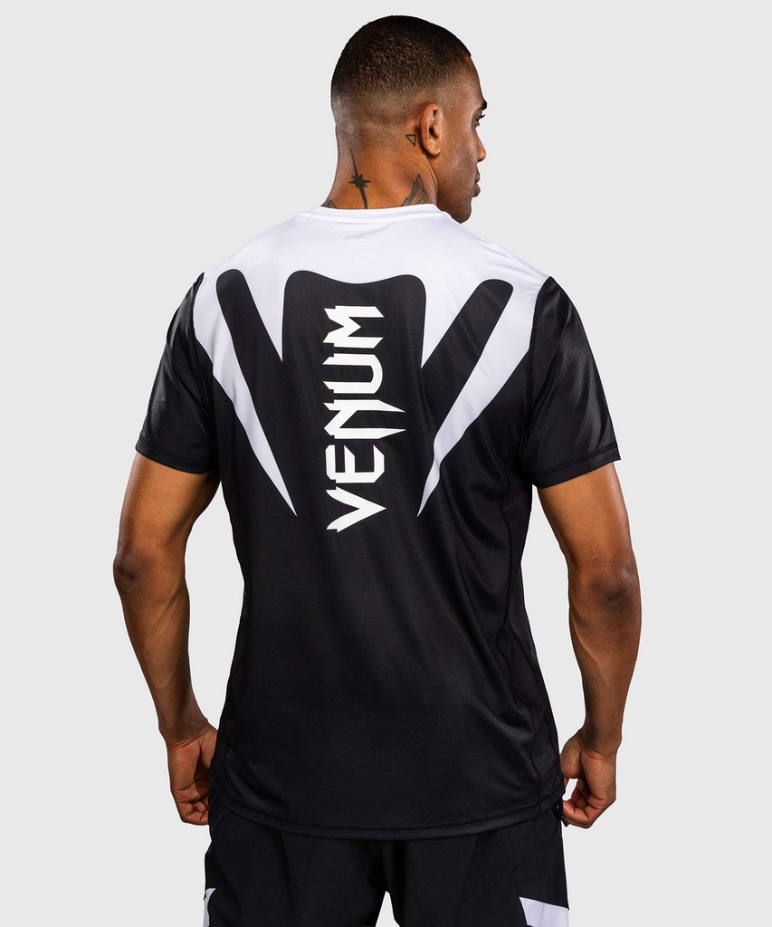Venum Dry-Tech T-Shirt Attac 90, Schwarz-Weiss 5