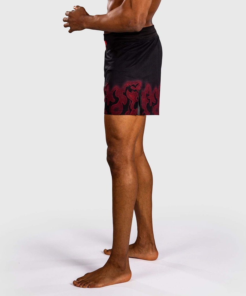 Venum Fight Shorts Spectre, Schwarz-Rot 3