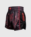 Venum Muay Thai Shorts Spectre, Schwarz-Rot 2