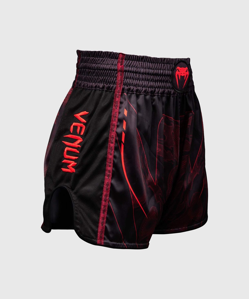 Venum Muay Thai Shorts Spectre, Schwarz-Rot 3
