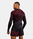 Venum Rash Guard Spectre, Schwarz-Rot 4