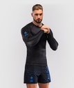 Venum Rash Guard Thunder Dragon, Schwarz-Blau 3