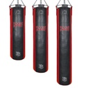 Paffen Sport Boxsack Star 180x35cm 55kg, Schwarz-Rot
