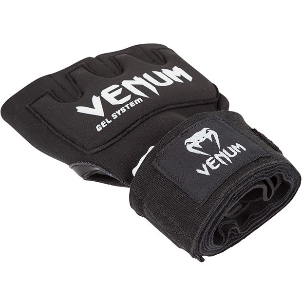 Venum Innenhandschuhe Kontact Gel, Schwarz-Weiß 6