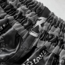 8Weapons Muay Thai Shorts 8 Ways Yant 2.0, Schwarz-Grau 6