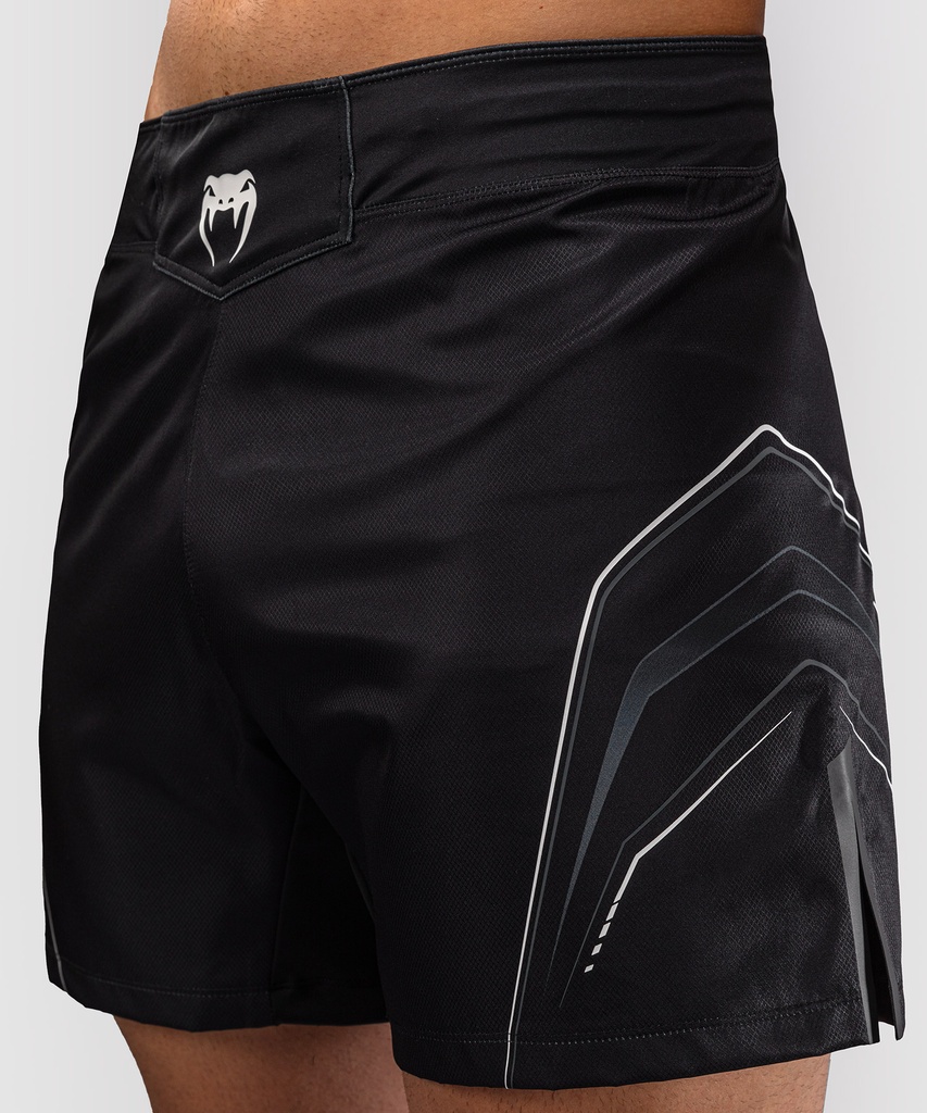 Venum Fight Shorts Streamline, Schwarz-Weiss 6