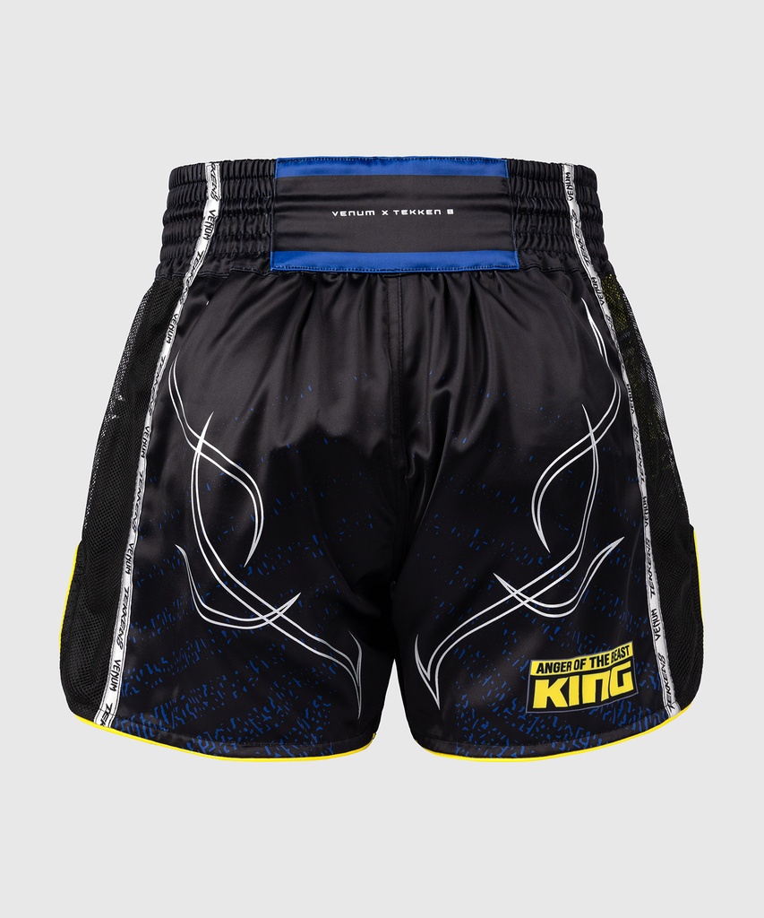 Venum Muay Thai Shorts Tekken 8 King, Schwarz-Gelb 4