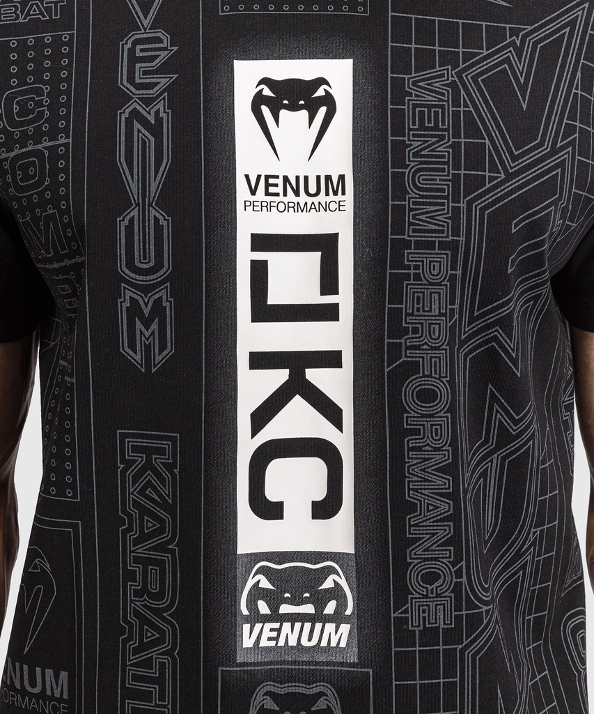 Venum T-Shirt  Combat, Schwarz-Grau 5