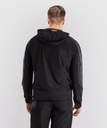 Venum Zip Hoodie Combat, Schwarz-Grau 5