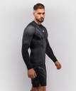 Venum Rash Guard Streamline, Schwarz-Weiss 3