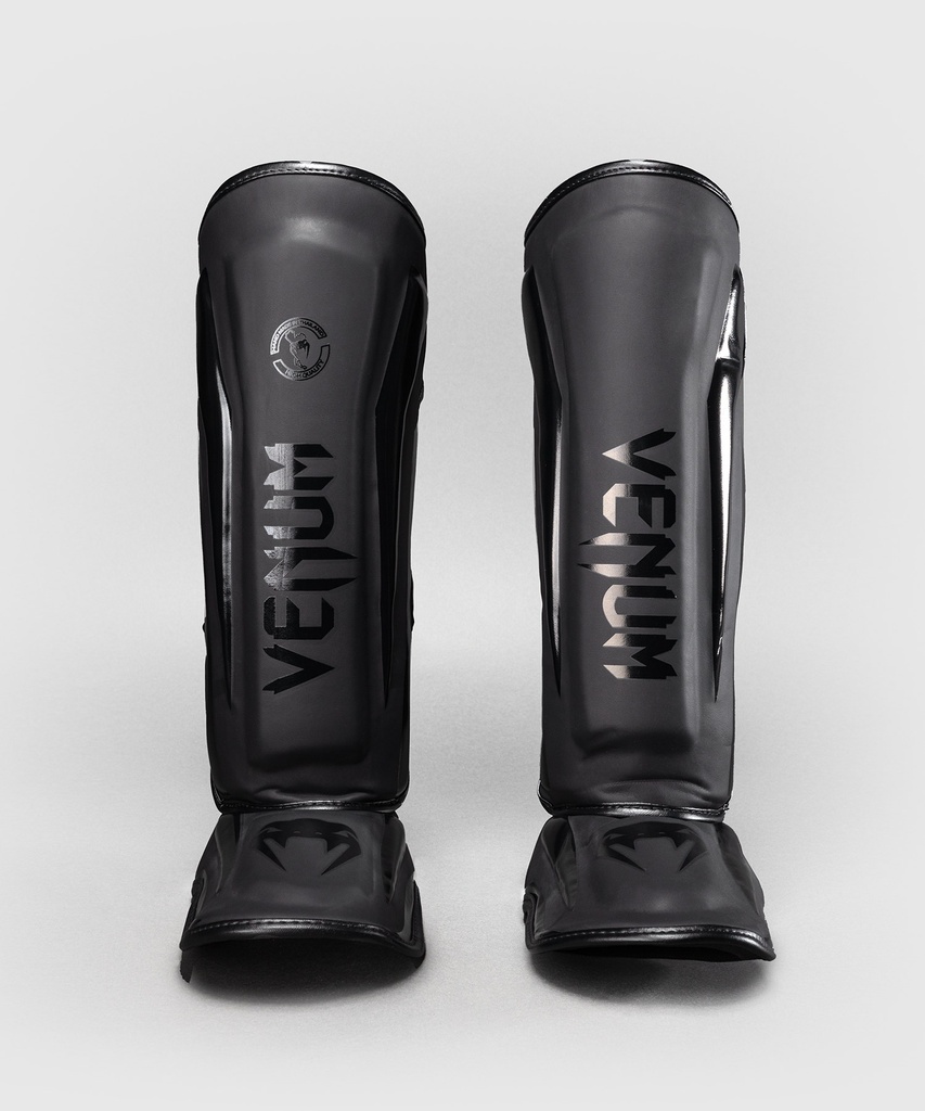 Venum Schienbeinschoner Elite, Schwarz 4
