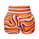 Top King Muay Thai Shorts TKTBS-251, Orange 2
