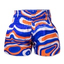 Top King Muay Thai Shorts TKTBS-252, Blau 2