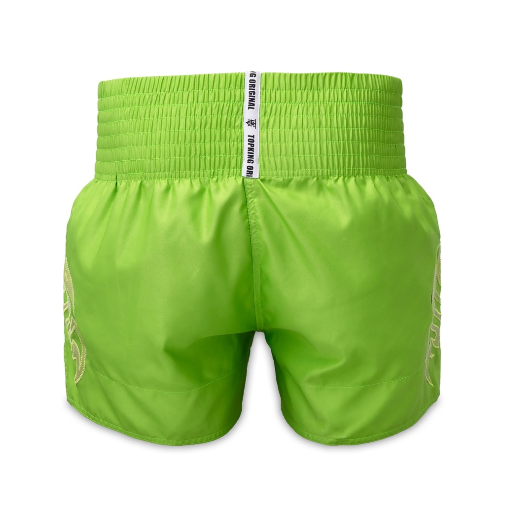 Top King Muay Thai Shorts TKTBS-253, Grün 2