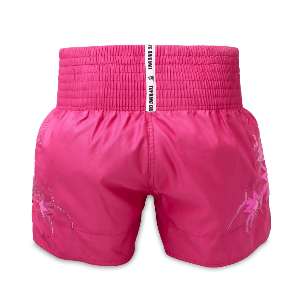 Top King Muay Thai Shorts TKTBS-254, Pink 2