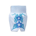 Top King Muay Thai Shorts TKTBS-256, Weiß 4