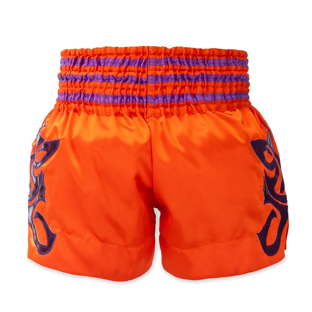 Top King Muay Thai Shorts TKTBS-270, Orange 2