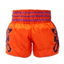 Top King Muay Thai Shorts TKTBS-270, Orange 2