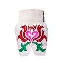 Top King Muay Thai Shorts TKTBS-272, Weiss 4