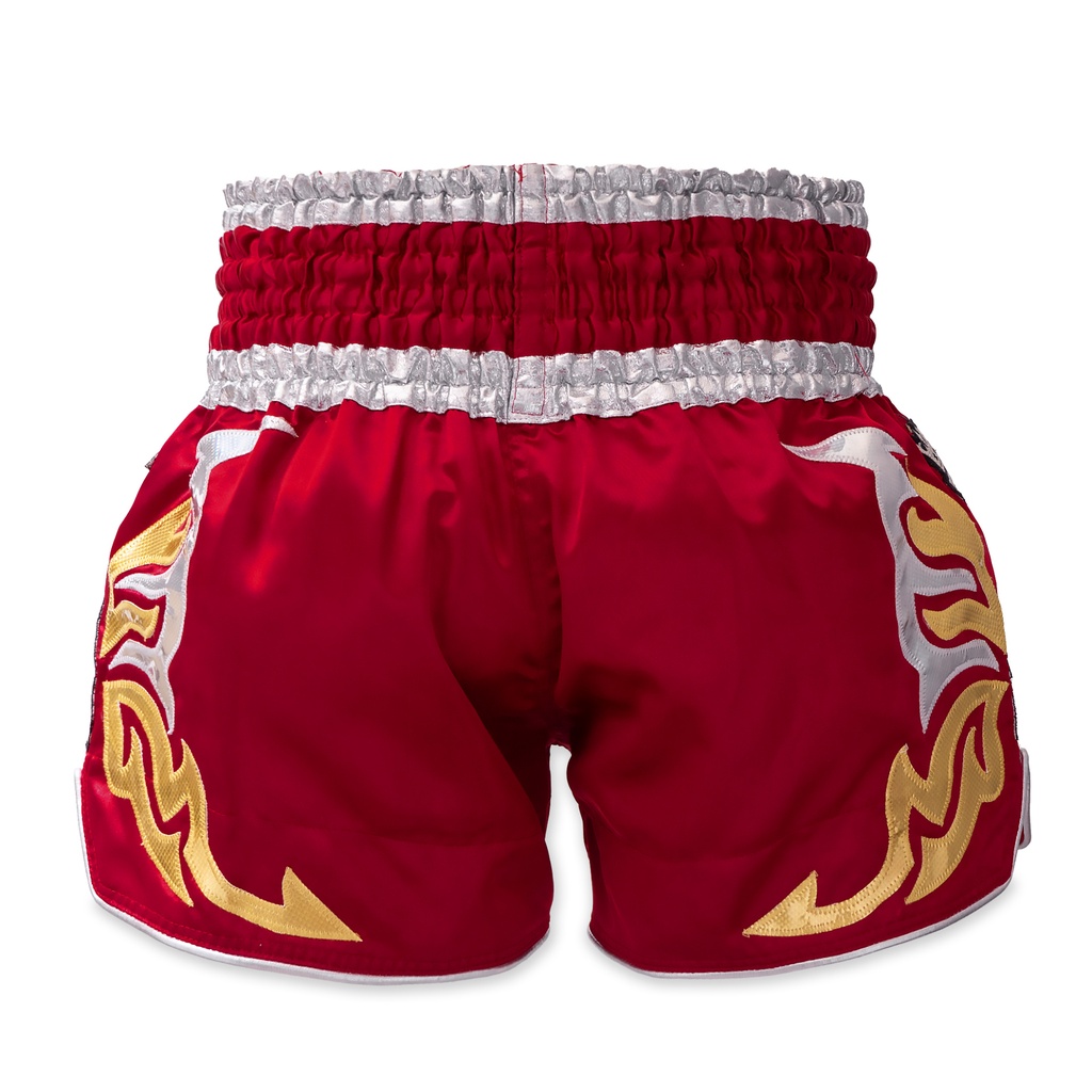Top King Muay Thai Shorts TKTBS-273, Rot 2