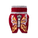 Top King Muay Thai Shorts TKTBS-273, Rot 4