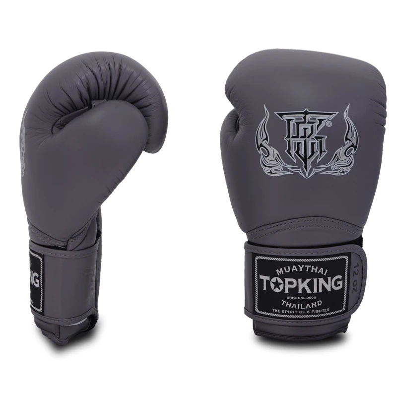 Top King Boxhandschuhe Super, Dunkelgrau 3
