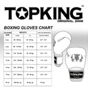 Top King Boxhandschuhe X Puck, Blau 3