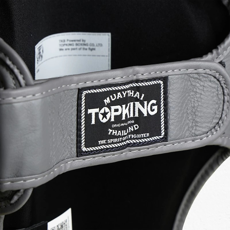 Top King Schienbeinschoner Pro Leder, Dunkelgrau 4
