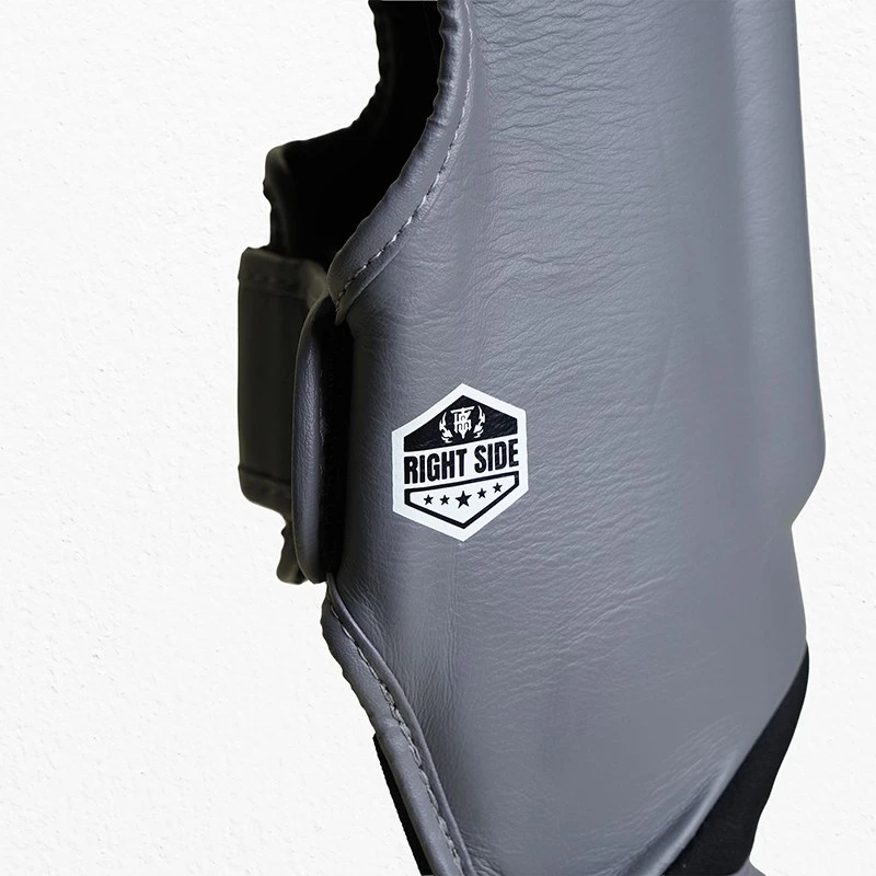 Top King Schienbeinschoner Pro Leder, Dunkelgrau 5