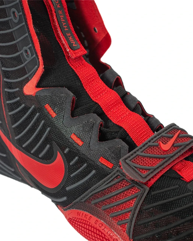Nike Boxschuhe HyperKO 3, Schwarz-Rot 5