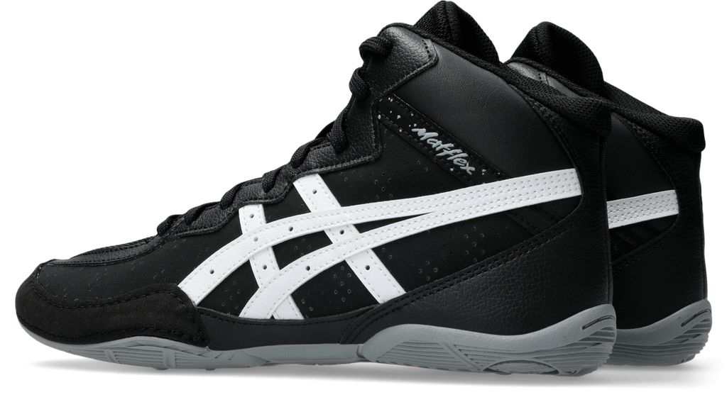 asics Ringerschuhe Matflex 8,Schwarz-Weiß 4