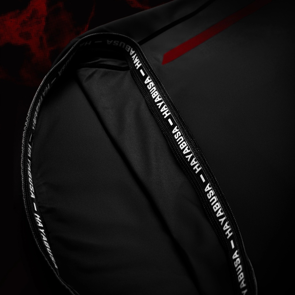 Hayabusa UFC Rash Guard, Schwarz-Rot 7