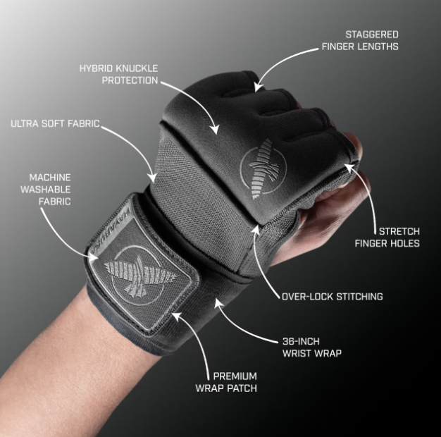 Hayabusa Quick Wraps Deluxe, Schwarz