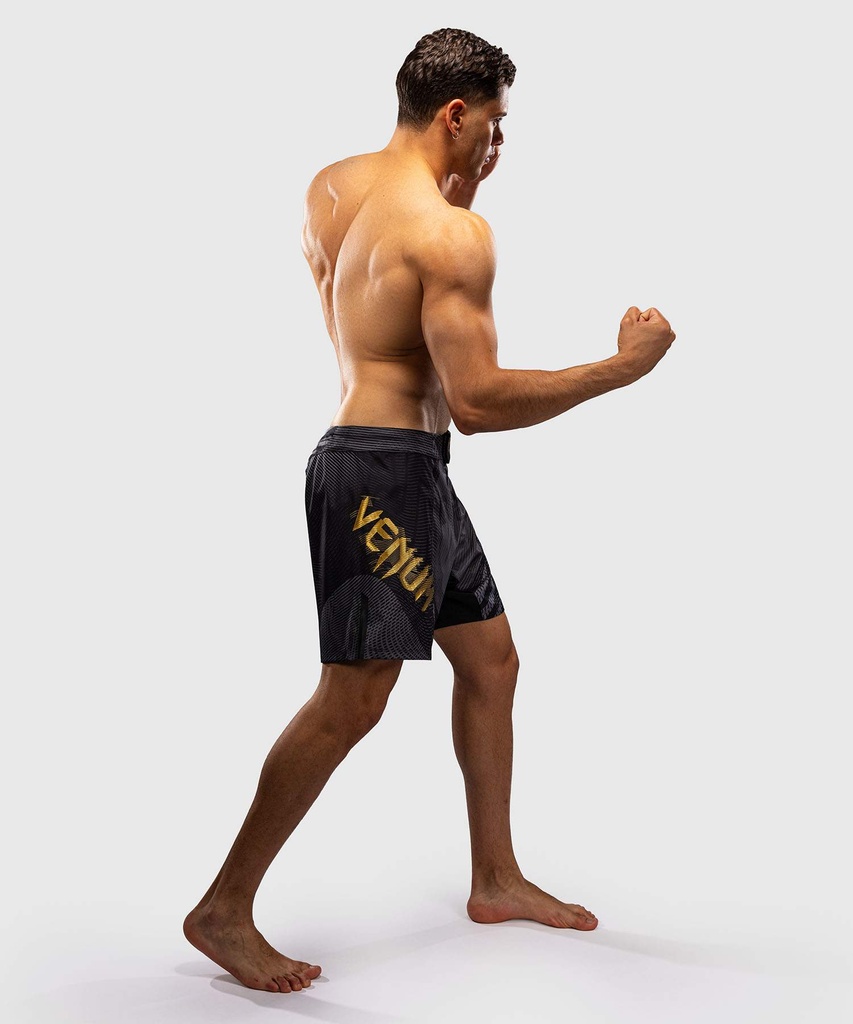 Venum Fight Shorts Galactic 3.0, Schwarz-Gold 5