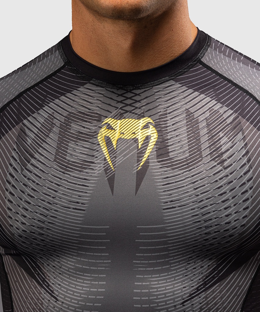 Venum Rash Guard Galactic 3.0, Schwarz-Gold 5