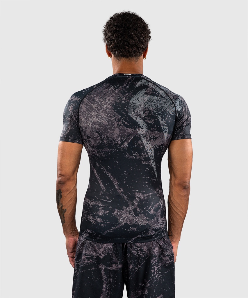 Venum Rash Guard Rage &amp; Workout, Schwarz-Grau 3
