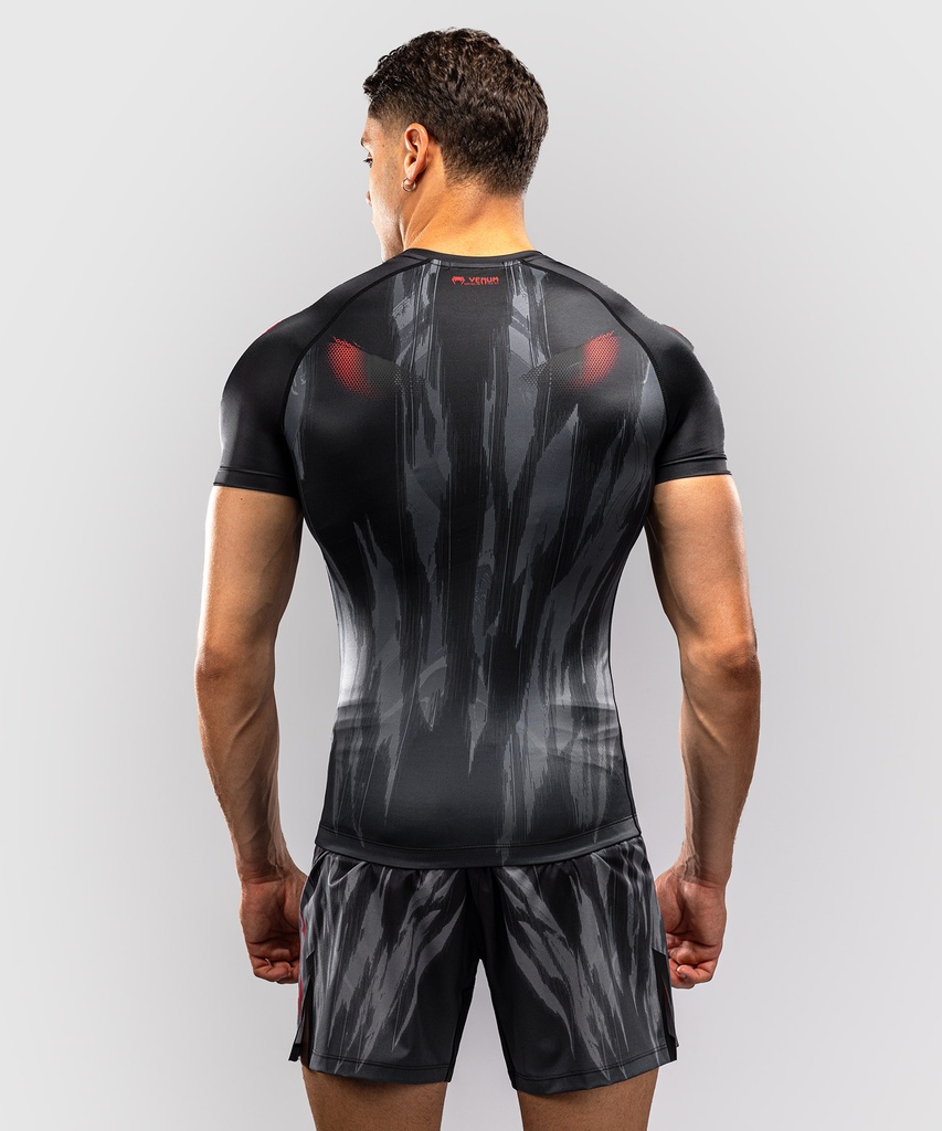 Venum Rash Guard Demon, Schwarz-Grau 4