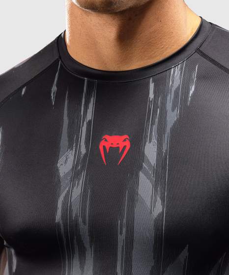 Venum Rash Guard Demon, Schwarz-Grau 5