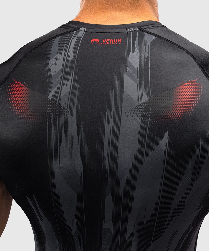 Venum Rash Guard Demon, Schwarz-Grau 6